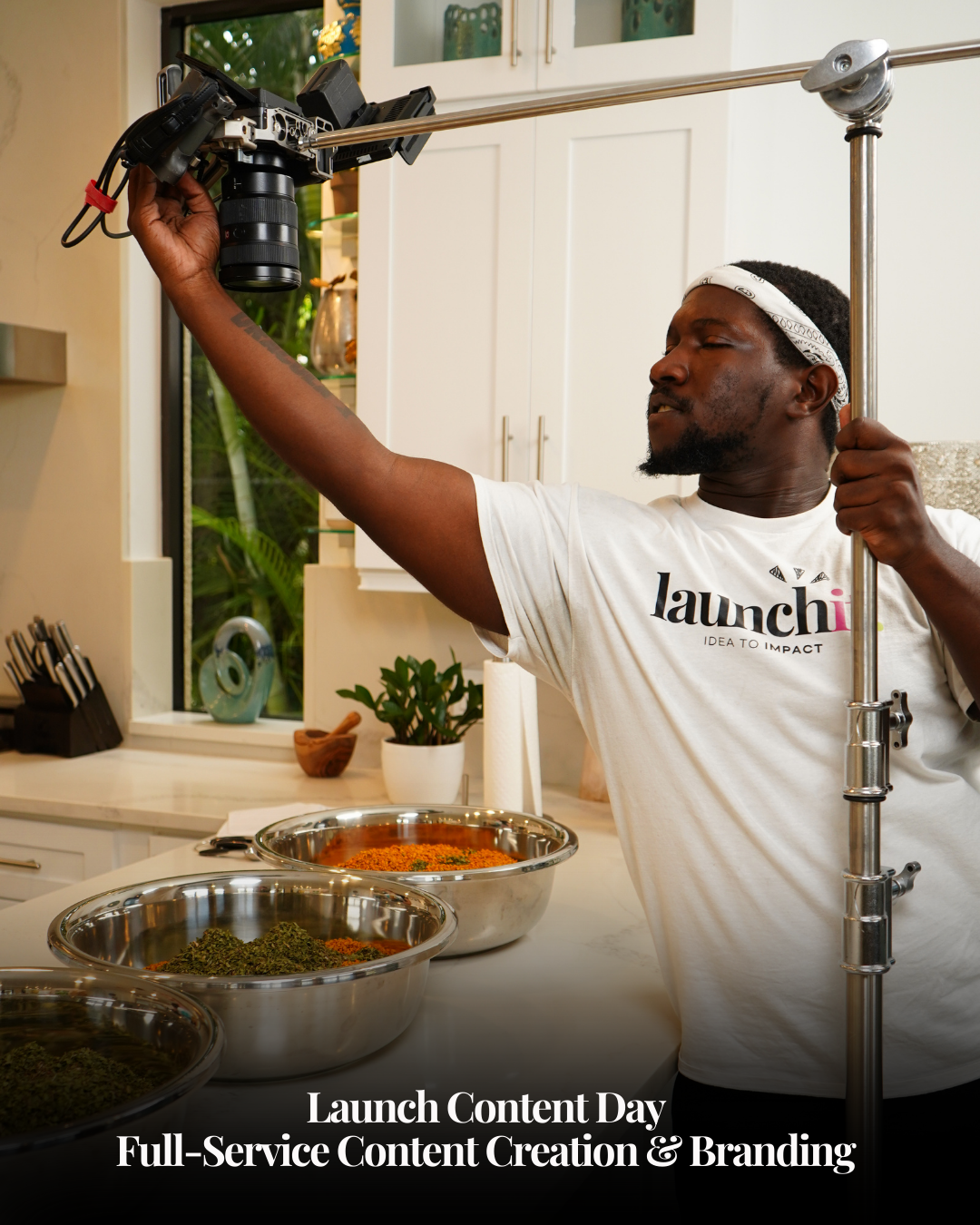 Launch Content Day – Full-Service Content Creation & Branding ($700)