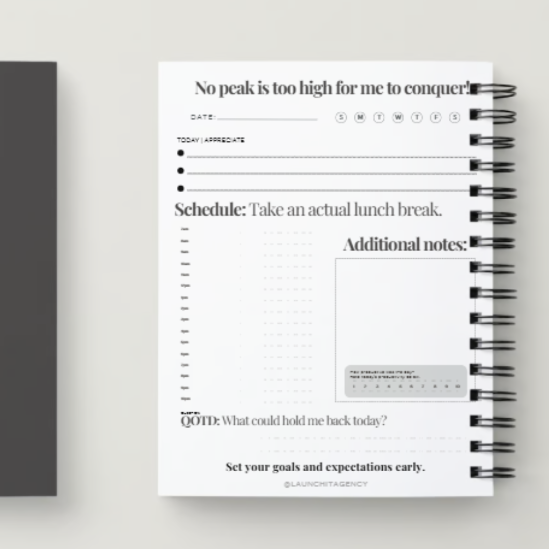 Launch It Intentional Planner – Digital (Printable) Edition