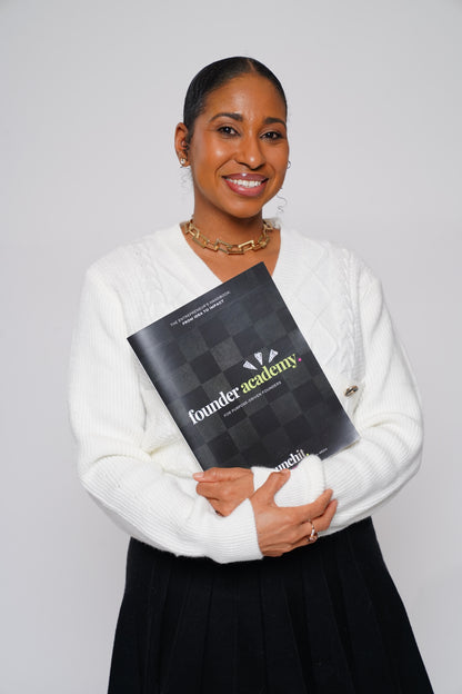 Founder Academy: Pre-Course Companion — Entrepreneur Mindset, Branding & Business Clarity Workbook (Digital Download)