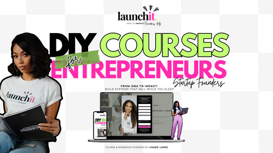 Digital Workbook & Templates: DIY Branding & Social Media Strategy Course for Founders