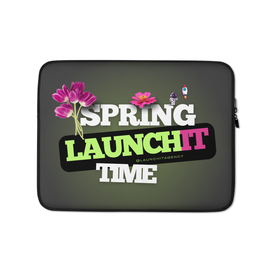 Launch It Spring Time Laptop Sleeve